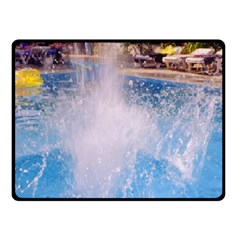 Splash 3 Fleece Blanket (small) by icarusismartdesigns