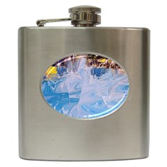 Splash 4 Hip Flask (6 Oz) by icarusismartdesigns