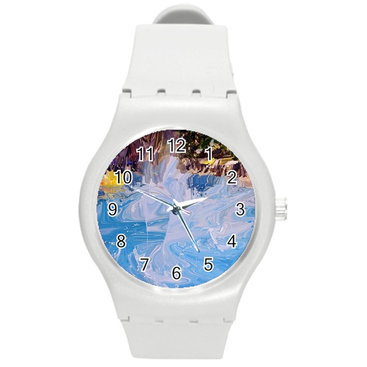 Splash 4 Round Plastic Sport Watch (M)