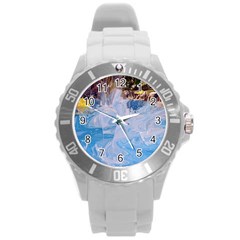 Splash 4 Round Plastic Sport Watch (l)