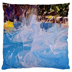 Splash 4 Large Flano Cushion Cases (two Sides) 