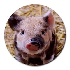 Sweet Piglet Round Mousepads