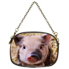 Sweet Piglet Chain Purses (one Side) 