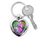 Abstract Music  Key Chains (Heart)  Front