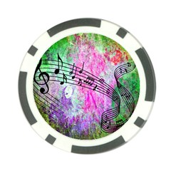 Abstract Music  Poker Chip Card Guards by ImpressiveMoments