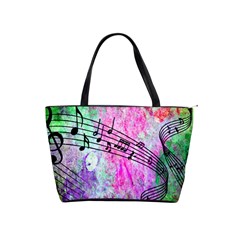 Abstract Music  Shoulder Handbags