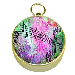 Abstract Music  Gold Compasses