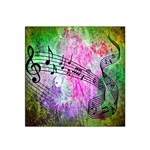 Abstract Music  Satin Bandana Scarf Front