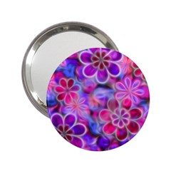 Pretty Floral Painting 2 25  Handbag Mirrors