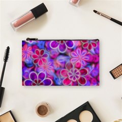 Pretty Floral Painting Cosmetic Bag (small) 