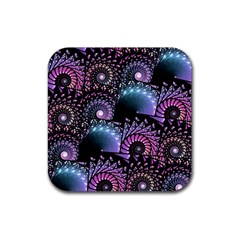 Stunning Sea Shells Rubber Coaster (square) 