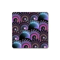 Stunning Sea Shells Square Magnet