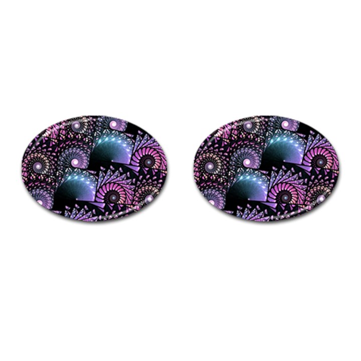 Stunning Sea Shells Cufflinks (Oval)