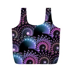 Stunning Sea Shells Full Print Recycle Bags (m) 