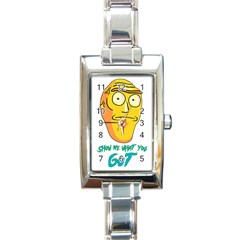 Show Me What You Got New Fresh Rectangle Italian Charm Watches by kramcox