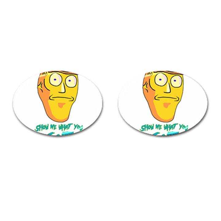 Show Me What You Got New Fresh Cufflinks (Oval)