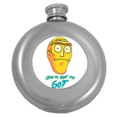 Show Me What You Got New Fresh Round Hip Flask (5 Oz)