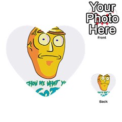 Show Me What You Got New Fresh Multi-purpose Cards (heart)  by kramcox