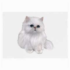 White Persian Cat Clipart Large Glasses Cloth