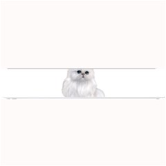 White Persian Cat Clipart Small Bar Mats by AlteredStates