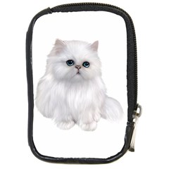 White Persian Cat Clipart Compact Camera Cases