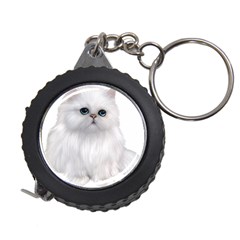 White Persian Cat Clipart Measuring Tapes