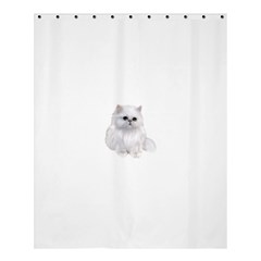 White Persian Cat Clipart Shower Curtain 60  X 72  (medium) 