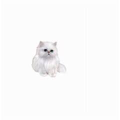 White Persian Cat Clipart Large Garden Flag (two Sides)