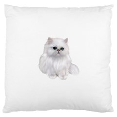 White Persian Cat Clipart Large Cushion Cases (one Side) 