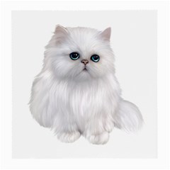 White Persian Cat Clipart Medium Glasses Cloth