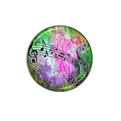 Abstract Music 2 Hat Clip Ball Marker (10 Pack)