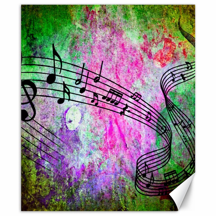 Abstract Music 2 Canvas 8  x 10 