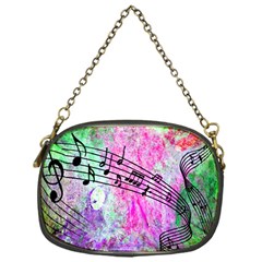 Abstract Music 2 Chain Purses (one Side) 