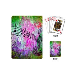 Abstract Music 2 Playing Cards (mini) 