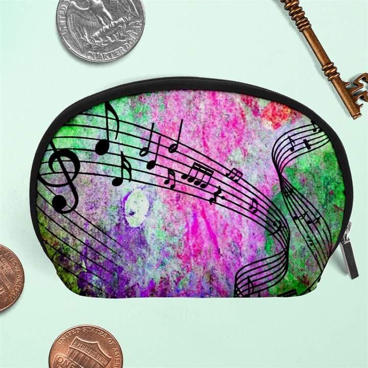 Abstract Music 2 Accessory Pouches (Large) 