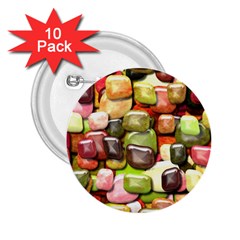 Stones 001 2 25  Buttons (10 Pack) 