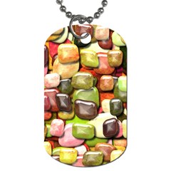 Stones 001 Dog Tag (one Side)