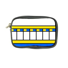 Stripes And Squares Coin Purse by LalyLauraFLM