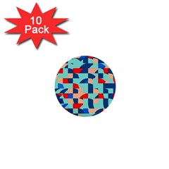 Miscellaneous Shapes 1  Mini Button (10 Pack) 