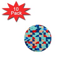 Miscellaneous Shapes 1  Mini Magnet (10 Pack) 