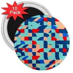 Miscellaneous Shapes 3  Magnet (10 Pack)