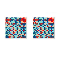 Miscellaneous Shapes Cufflinks (square) by LalyLauraFLM