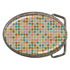 Retro Dots Pattern Belt Buckle