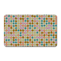 Retro Dots Pattern Magnet (rectangular) by LalyLauraFLM