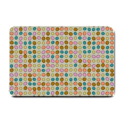 Retro Dots Pattern Small Doormat