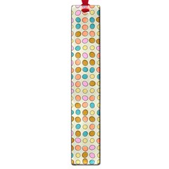 Retro Dots Pattern Large Book Mark