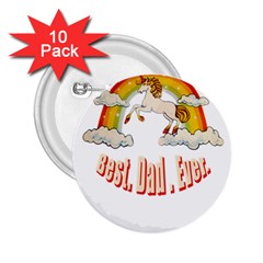 Best  Dad  Ever  2 25  Buttons (10 Pack) 