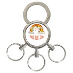 Best. Dad. Ever. 3-Ring Key Chains Front