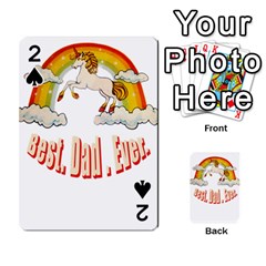 Best  Dad  Ever  Playing Cards 54 Designs 