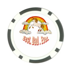 Best  Dad  Ever  Poker Chip Card Guards